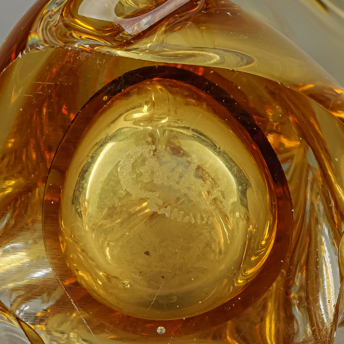 CHALET Free Form Art Glass Vase