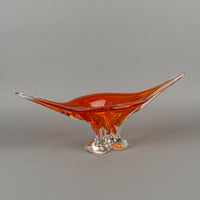 CHALET Free Form Art Glass Bowl