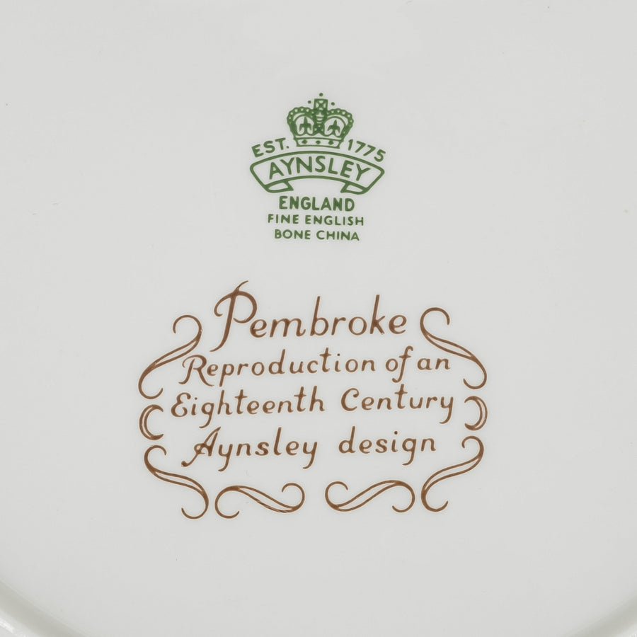 AYNSLEY Pembroke Salad/Dessert Plates Set Of 8