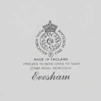 ROYAL WORCESTER Evesham Roasting Pan