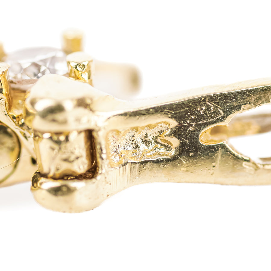 14K Yellow Gold Diamond Bracelet