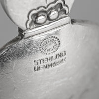 GEORG JENSEN Cactus Sterling Jam/Sugar Spoon