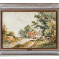 H. Rawson (British 19th C.) "Oggham Sussex" Watercolour On Paper