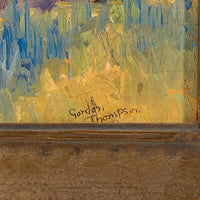 Gordon Thompson, Landscape Oil On Board