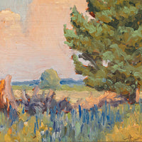 Gordon Thompson, Landscape Oil On Board