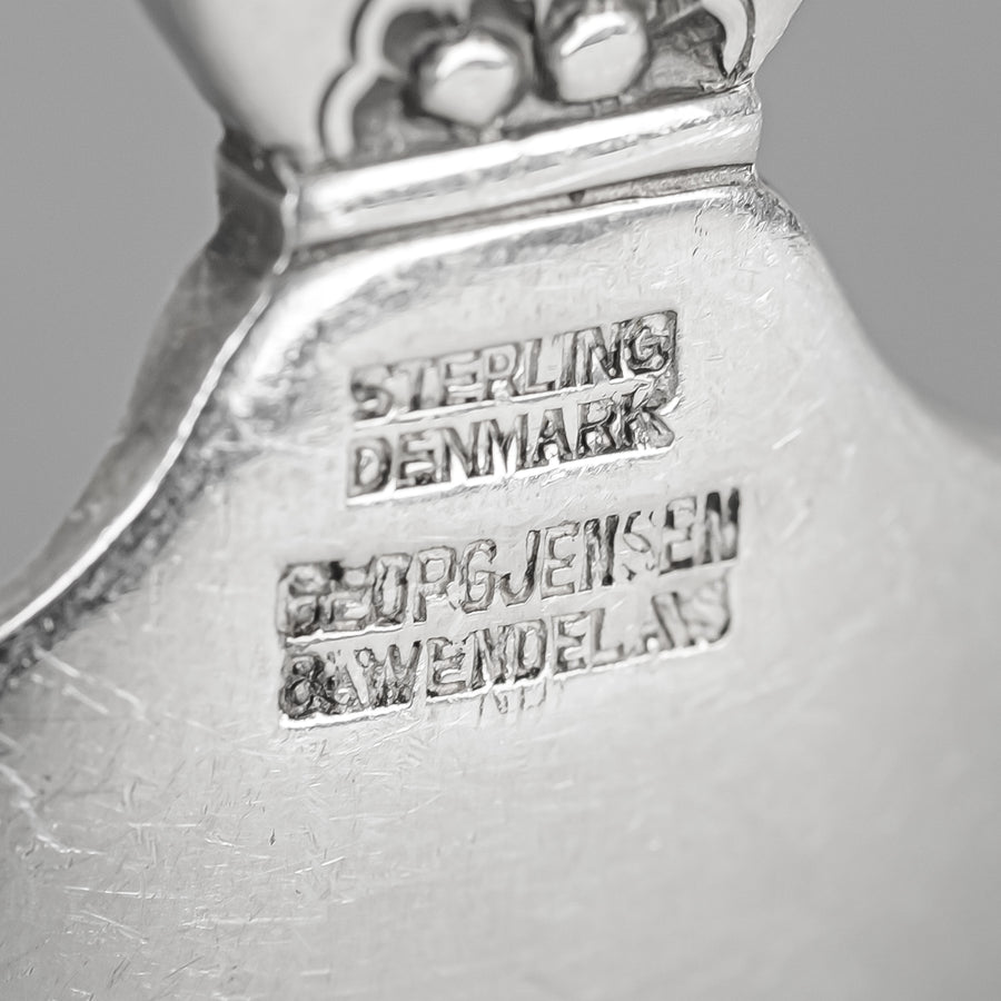 GEORG JENSEN Cactus Sterling Bouillon Spoon