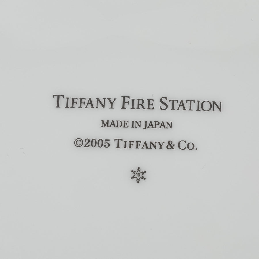TIFFANY & CO Fire Station Blue Baby Set 3 Pieces