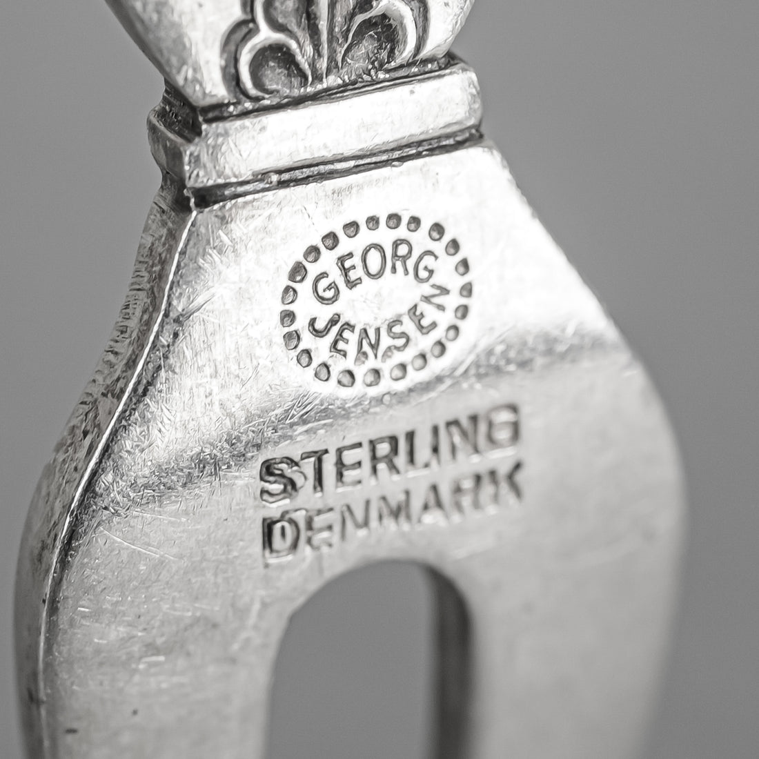 GEORG JENSEN Cactus Sterling 2 Tine Fork