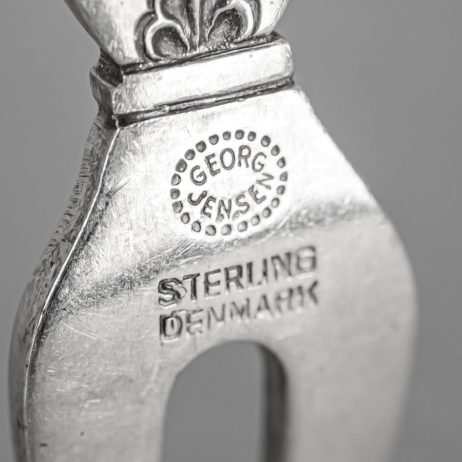 GEORG JENSEN Cactus Sterling 2 Tine Fork