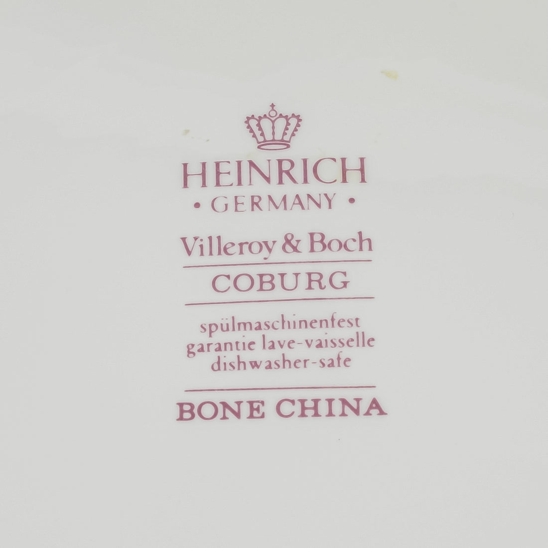 VILLEROY & BOCH Coburg Round Covered Serving Dish