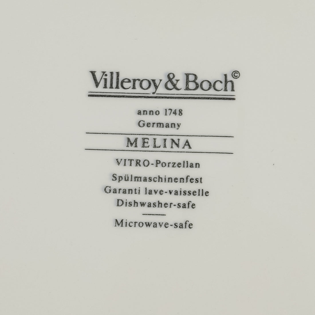 VILLEROY & BOCH Melina Salad/Dessert Plates Set Of 7