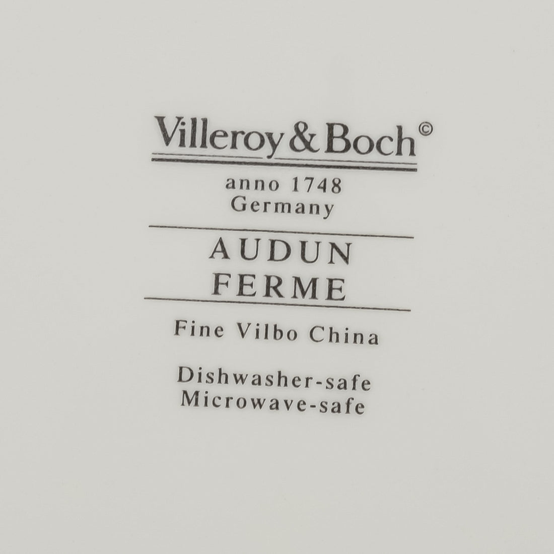 VILLEROY & BOCH Audun Ferme Sandwich Tray