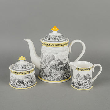 VILLEROY & BOCH Audun Ferme Coffee Service 5 Pieces