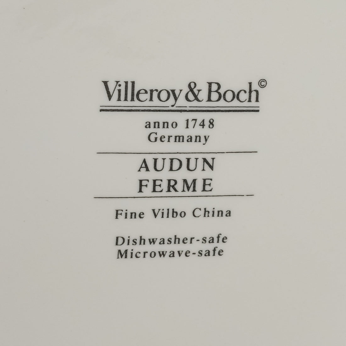 VILLEROY & BOCH Audun Ferme Coffee Service 5 Pieces