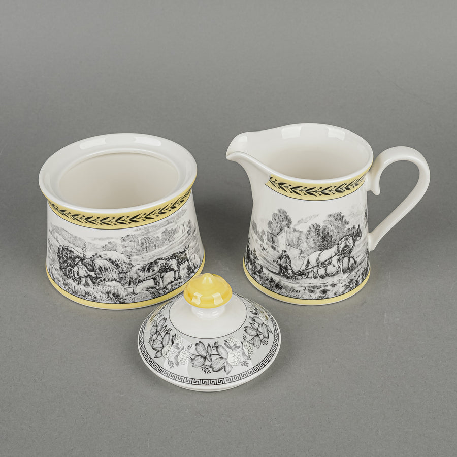 VILLEROY & BOCH Audun Ferme Coffee Service 5 Pieces