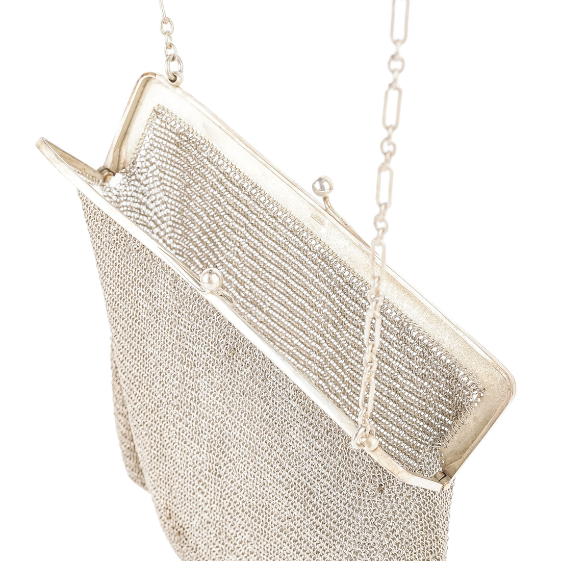 Sterling Mesh Evening Bag
