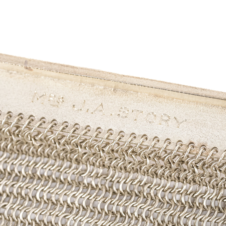 Sterling Mesh Evening Bag