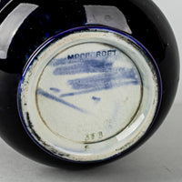 MOORCROFT Pomegrante Blue Ground Flare Vase