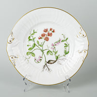 ROYAL COPENHAGEN Floral Bontanical Cake Plate