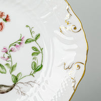ROYAL COPENHAGEN Floral Bontanical Cake Plate