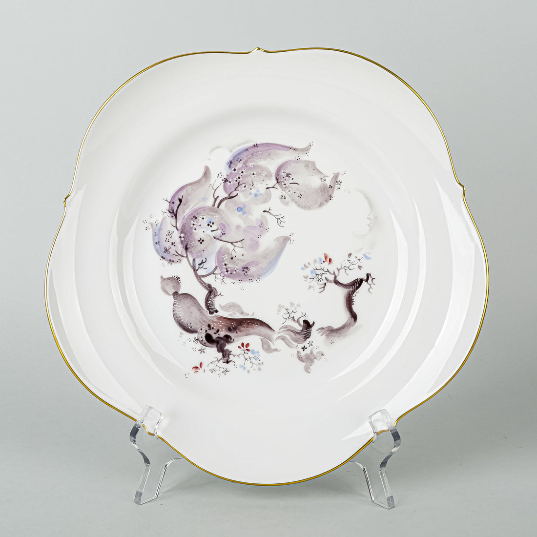 MEISSEN Almond Tree Dinner Plate