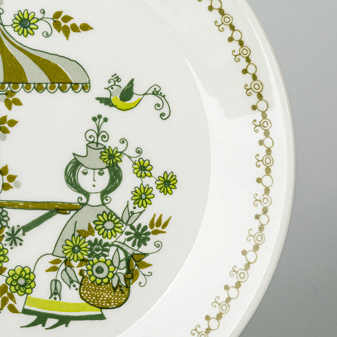 FIGGJO NORWAY Market Salad/Dessert Plates Set of 7