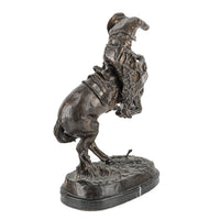 After Frederic Remington (American 1861-1909) "Rattlesnake"