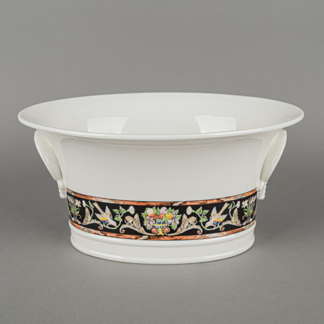 VILLEROY & BOCH Intarsia Chateau Collection Oval Jardiniere