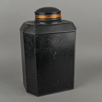 PARNALL & SONS Bristol Victorian Tole Tea Canister