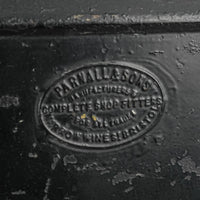 PARNALL & SONS Bristol Victorian Tole Tea Canister