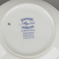WEDGWOOD Cornucopia Cream And Covered Sugar 3 Pieces