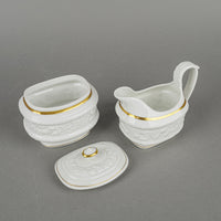 VISTA ALEGRE Embossed Strawberries Tea And Coffee Set 26 Pcs
