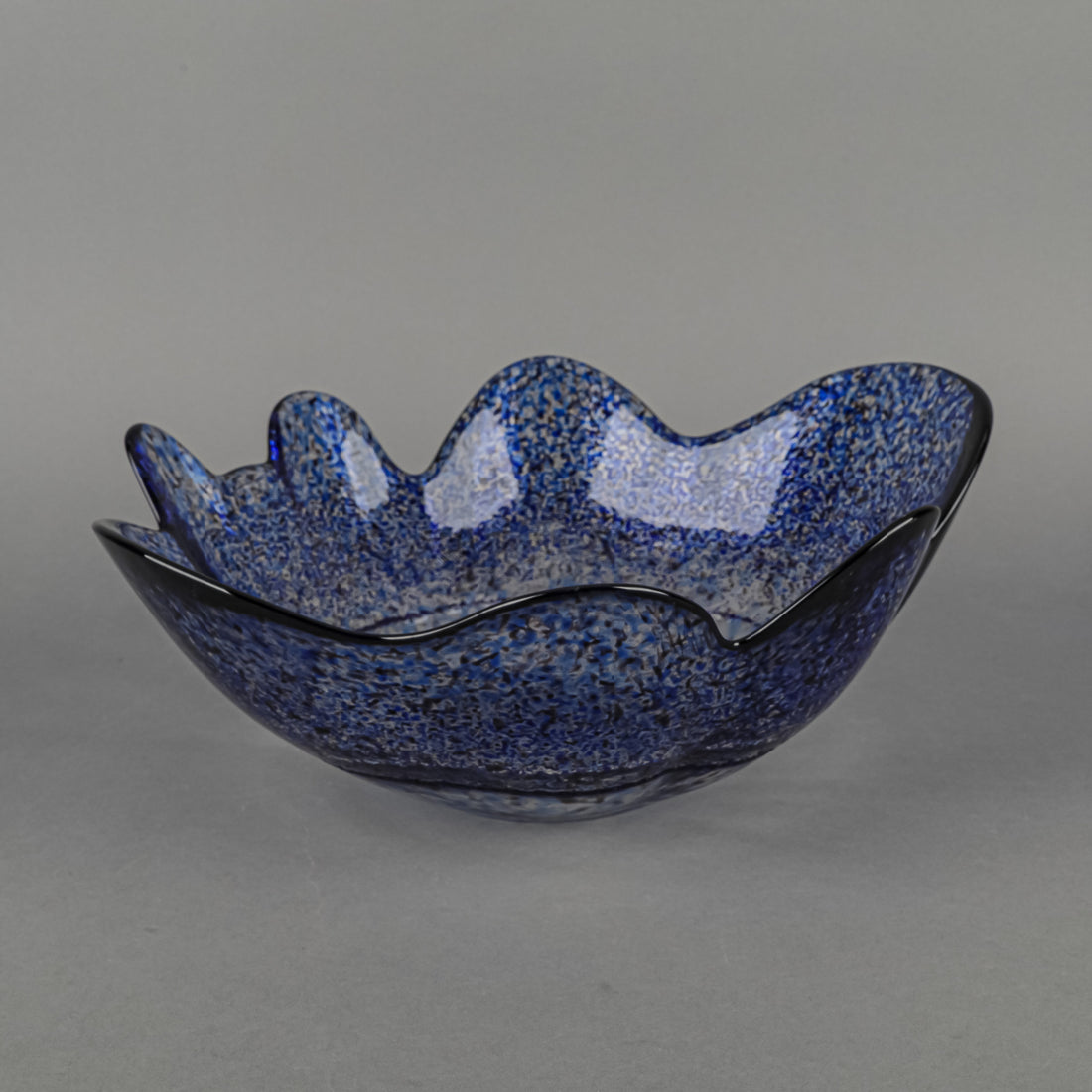 KOSTA BODA Anna Ehrner ORGANIX Stormy Blue Bowl