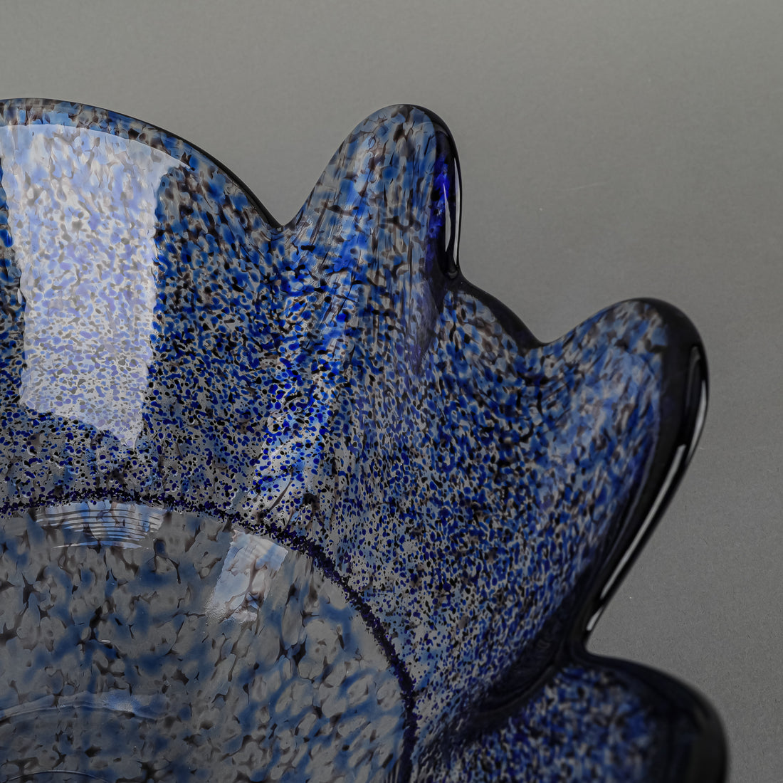 KOSTA BODA Anna Ehrner ORGANIX Stormy Blue Bowl