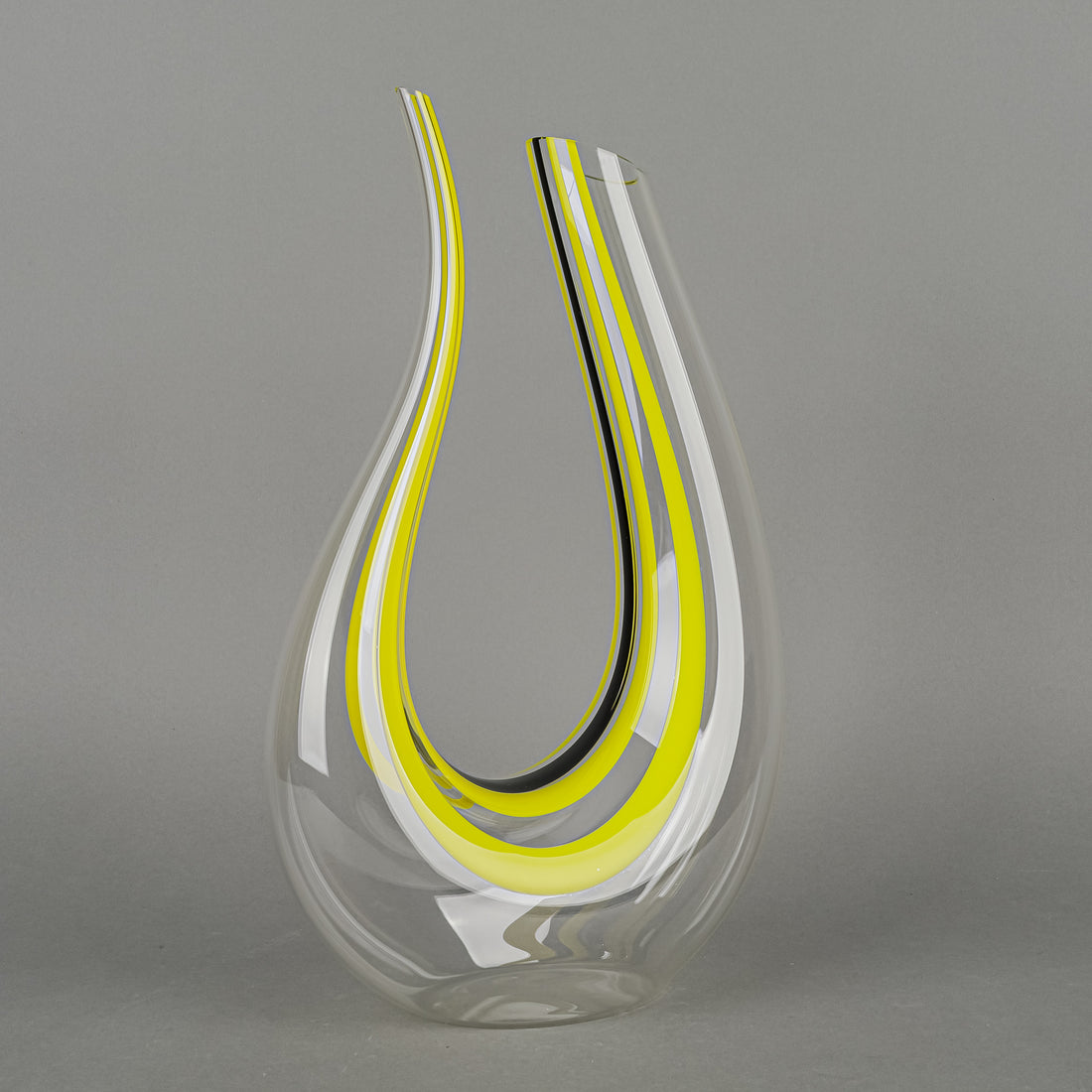 RIEDEL Amadeo Performance Wine Decanter - Yellow And Black Stripes