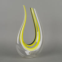 RIEDEL Amadeo Performance Wine Decanter - Yellow And Black Stripes