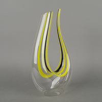 RIEDEL Amadeo Performance Wine Decanter - Yellow And Black Stripes