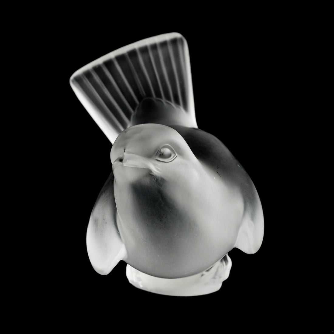 LALIQUE Moineau Moqueur/Sparrow Head Up 11606