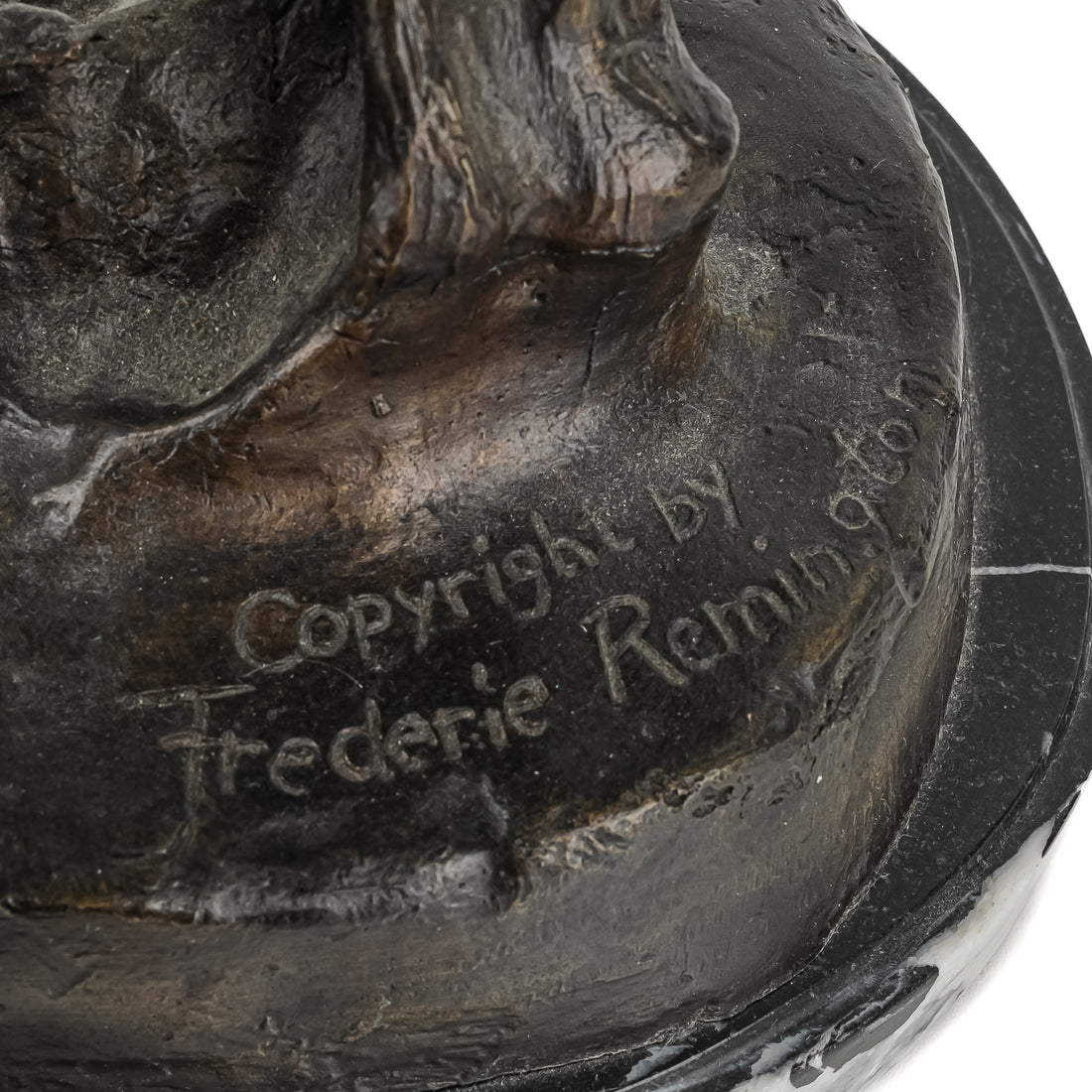 After Frederic Remington (American 1861-1909) "Rattlesnake"