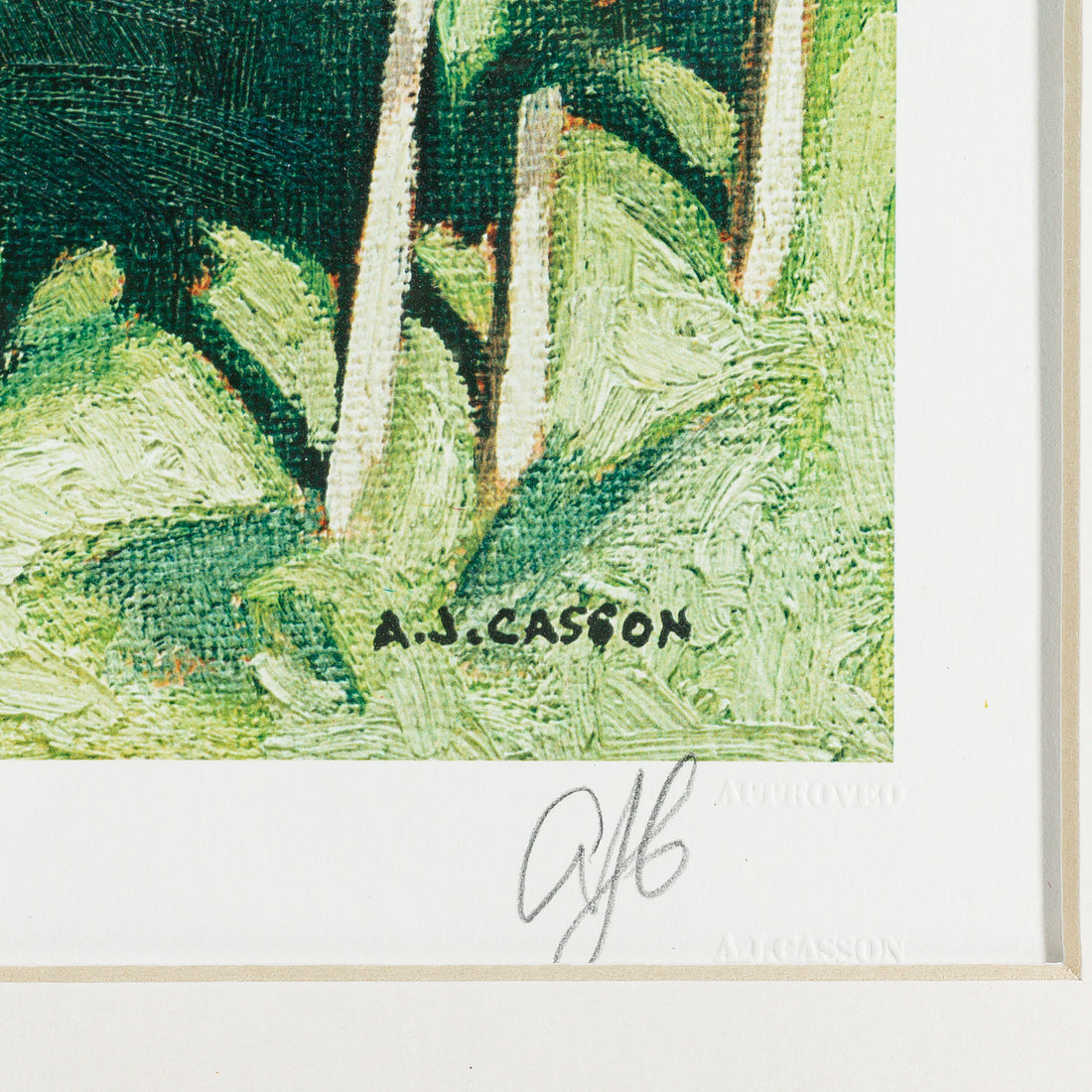 AJ CASSON Canadian (1898-1992) "Algonquin Park"