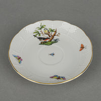 HEREND Rothschild Bird Cup & Saucer 706
