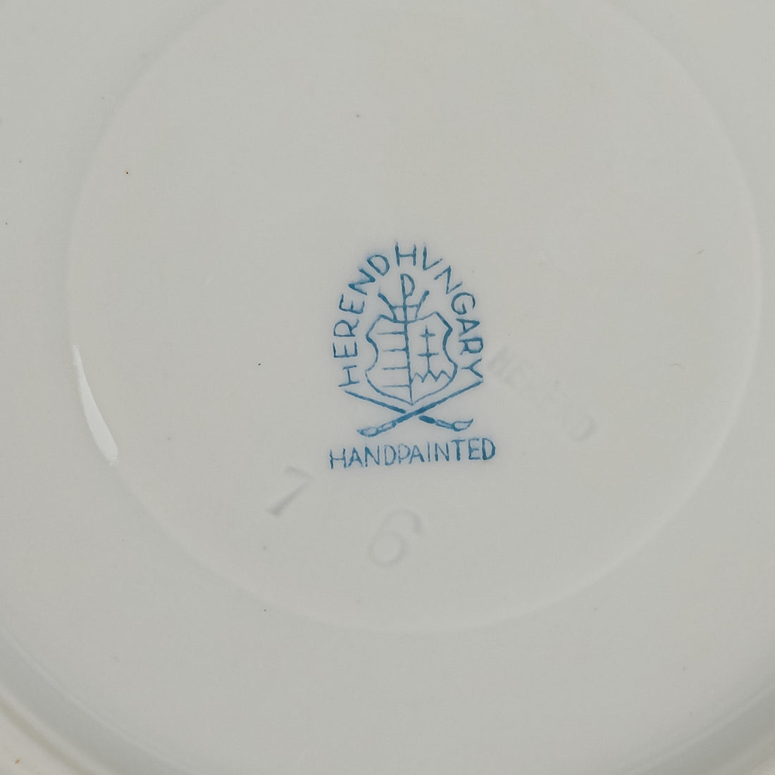 HEREND Rothschild Bird Cup & Saucer 706