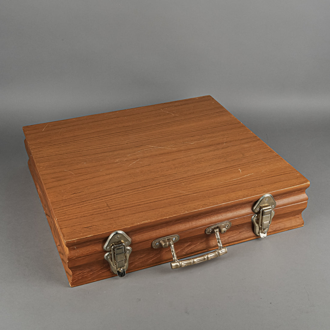 THAI BRONZEWARE Chopstick Nickel Bronze Flatware 12 Place Settings