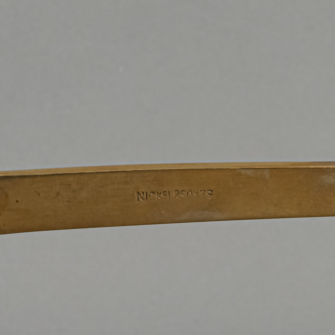 THAI BRONZEWARE Chopstick Nickel Bronze Flatware 12 Place Settings