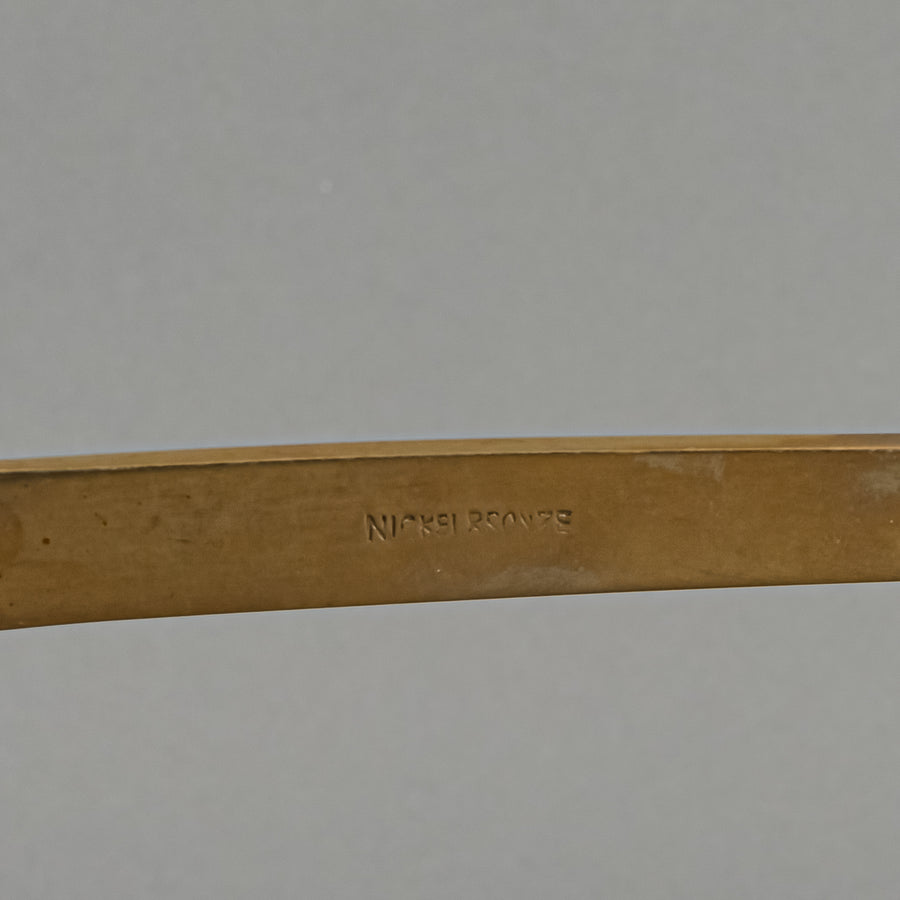 THAI BRONZEWARE Chopstick Nickel Bronze Flatware 12 Place Settings