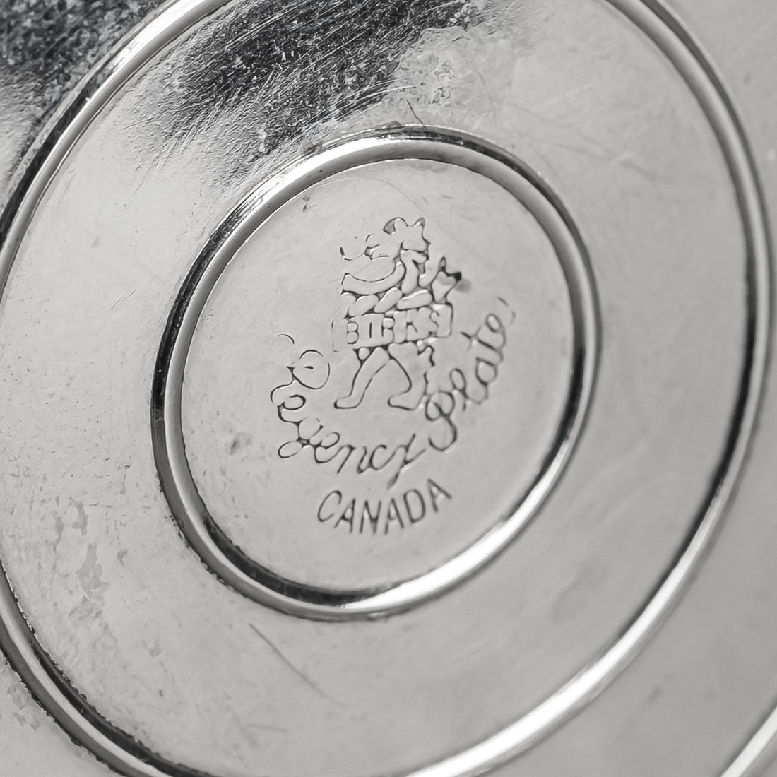 BIRKS Regency Plate Silverplate Domed Ring Box