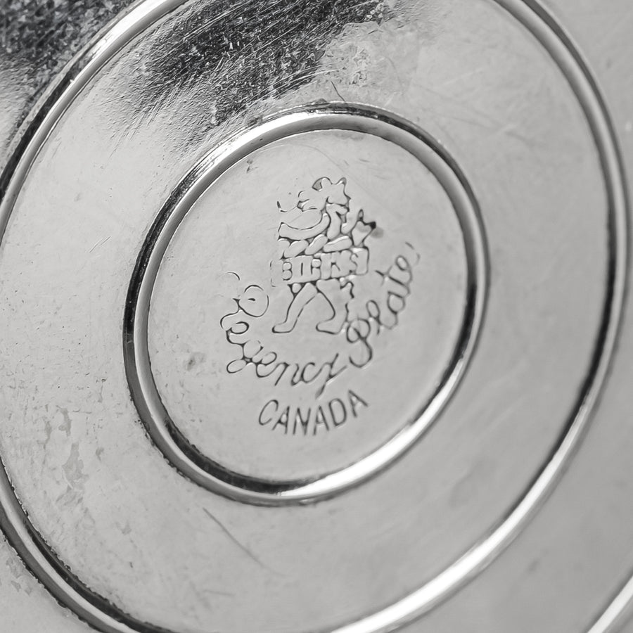 BIRKS Regency Plate Silverplate Domed Ring Box