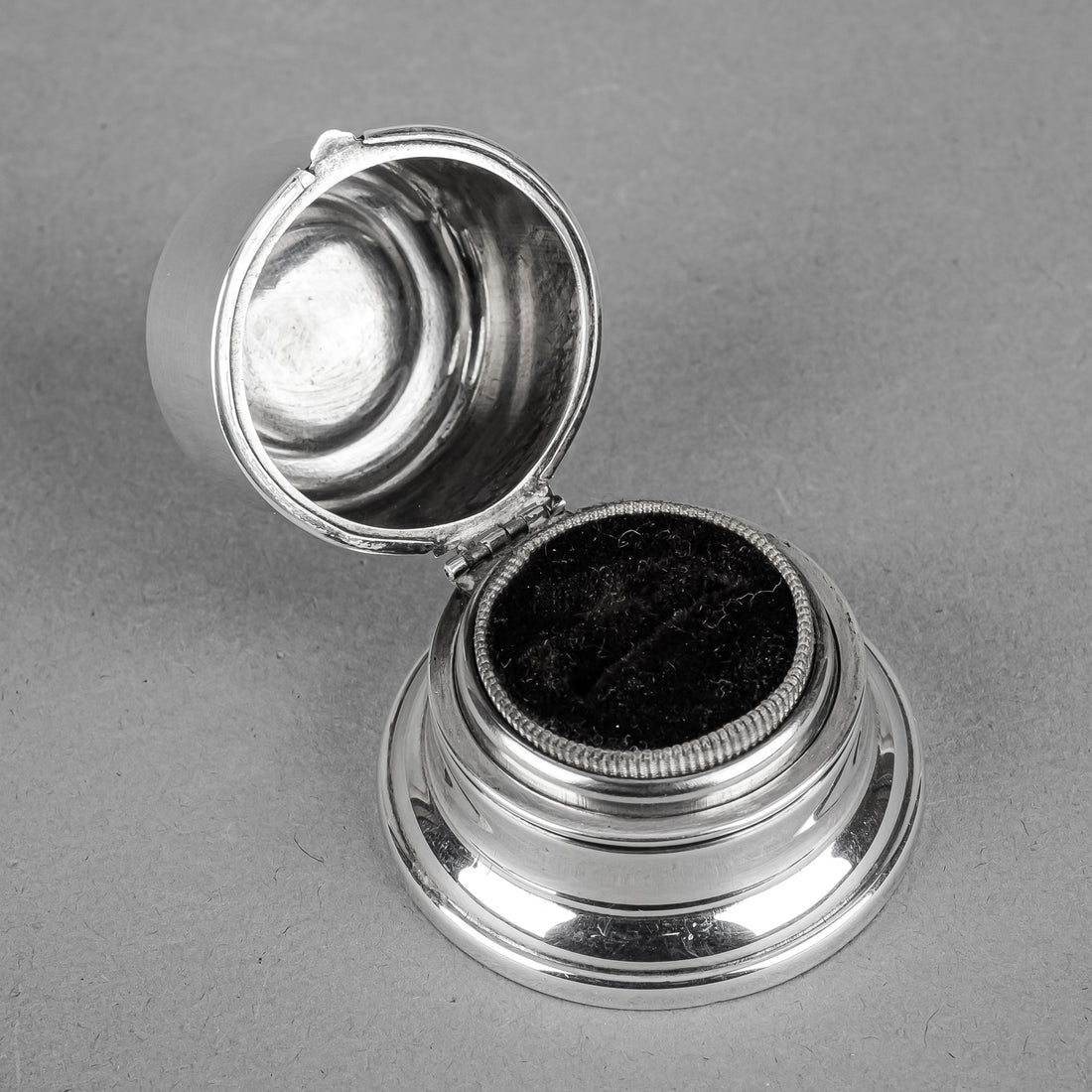 BIRKS Sterling Domed Ring Box