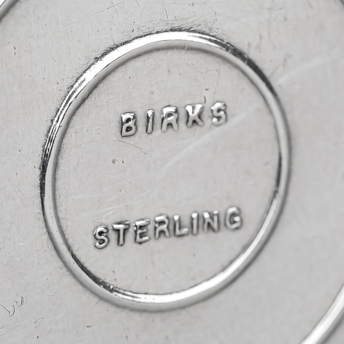 BIRKS Sterling Domed Ring Box