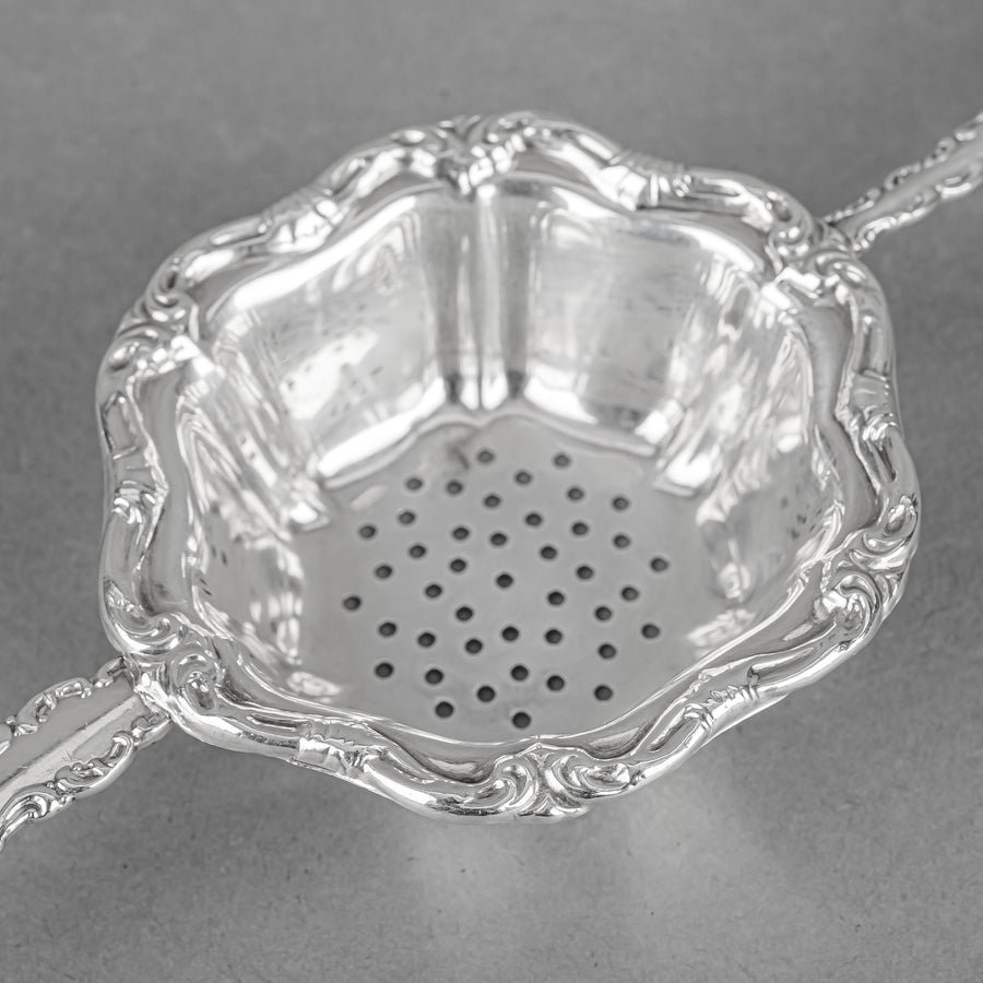 BIRKS Louis XV Sterling Tea Strainer